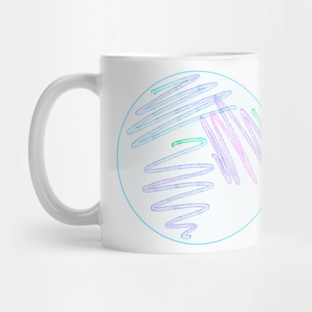 Copy of Bacterial Culture streaks on glass Petri Dish in Microbiology Lab by labstud